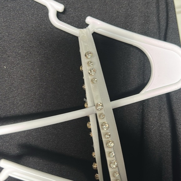 *Flawed Mac Duggal 68175 EMBELLISHED PLUNGE NECK SLEEVELESS TRUMPET GOWN - Picture 12 of 13